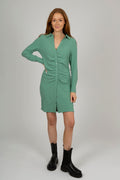 Rinny Dress - Dusty Green