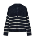 Bryna Thora Stripe Knit - Salute Navy