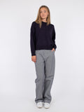 Zuzan Stripe Pants - Navy