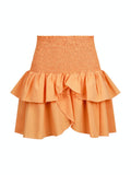 Carin R Skirt - Tangerine