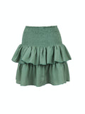 Carin R Skirt - Balsam Green