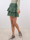 Carin R Skirt - Balsam Green