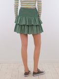 Carin R Skirt - Balsam Green