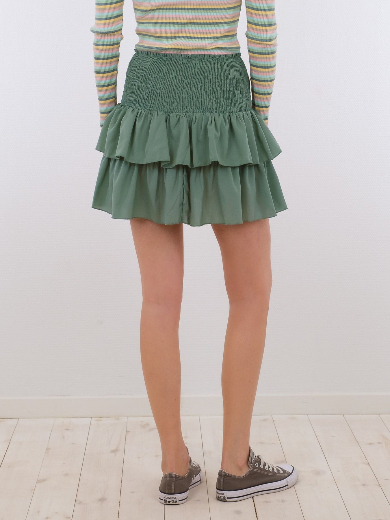 Carin R Skirt - Balsam Green