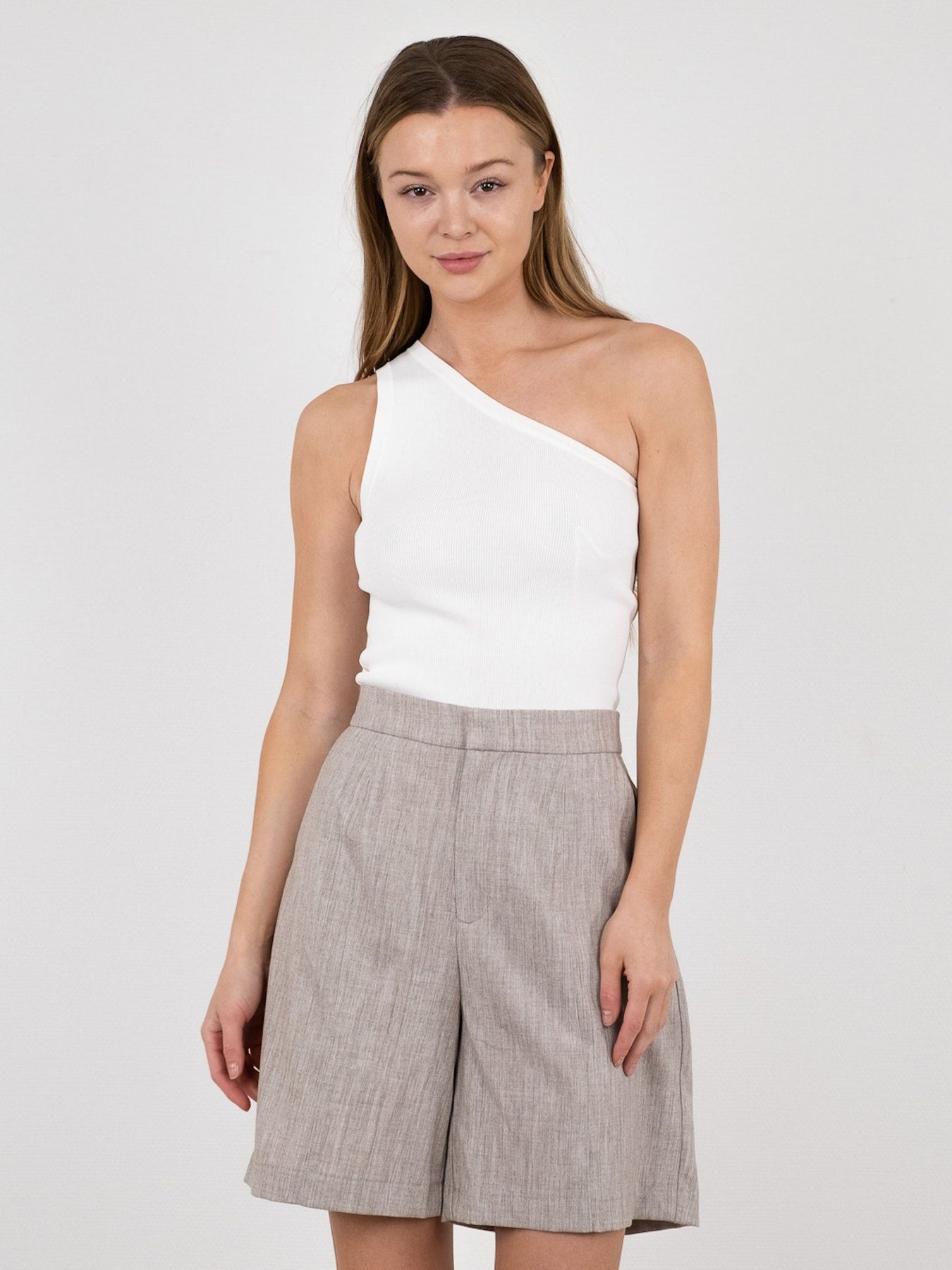 Clementine Knitted Top - White