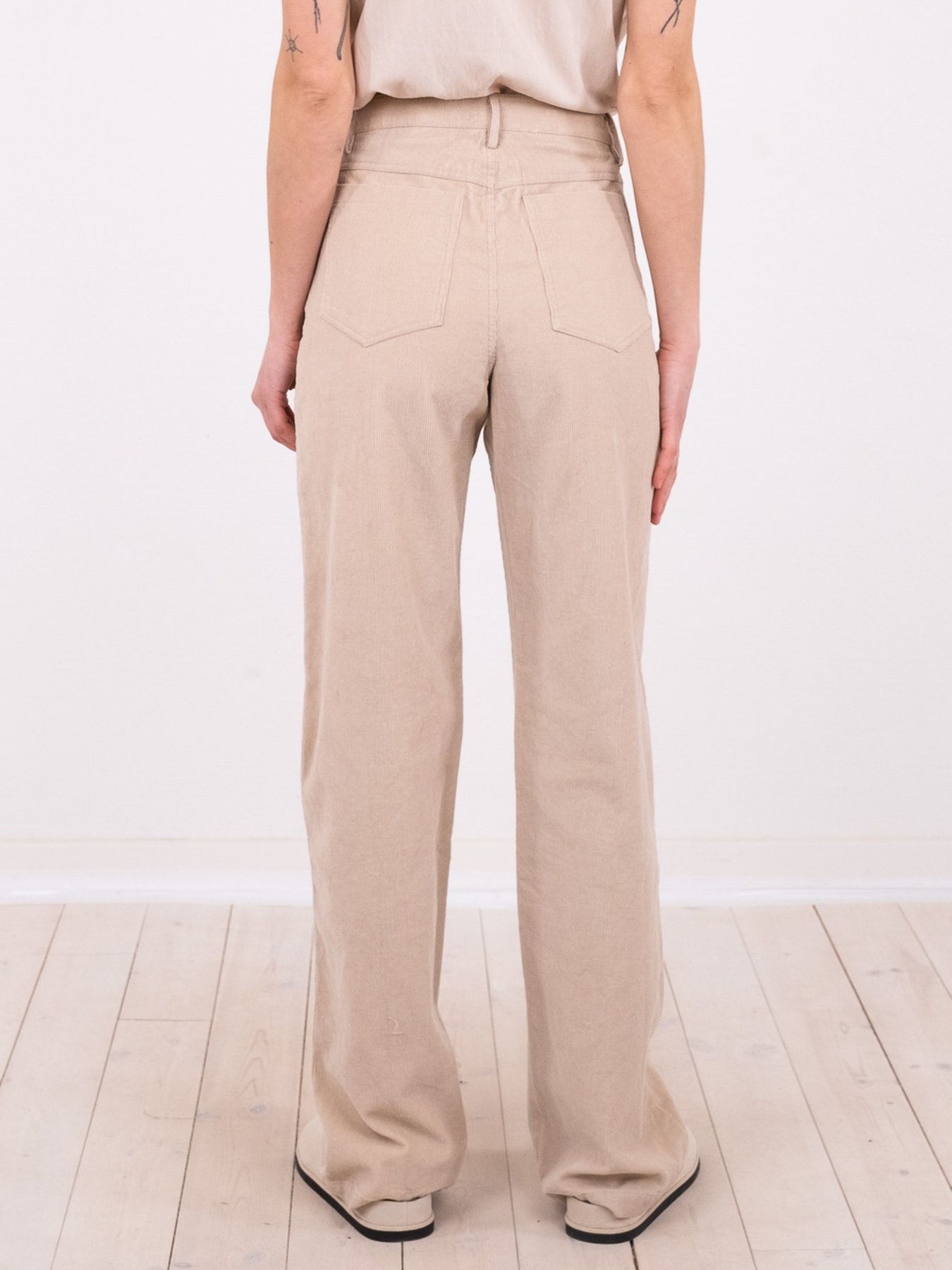 Jennifer Corduroy Pants - Sand