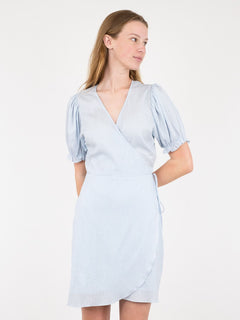 Spang Crepe Dress - Light Blue
