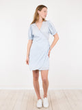 Spang Crepe Dress - Light Blue