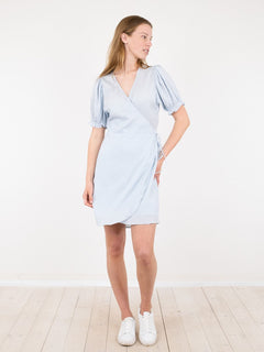 Spang Crepe Dress - Light Blue