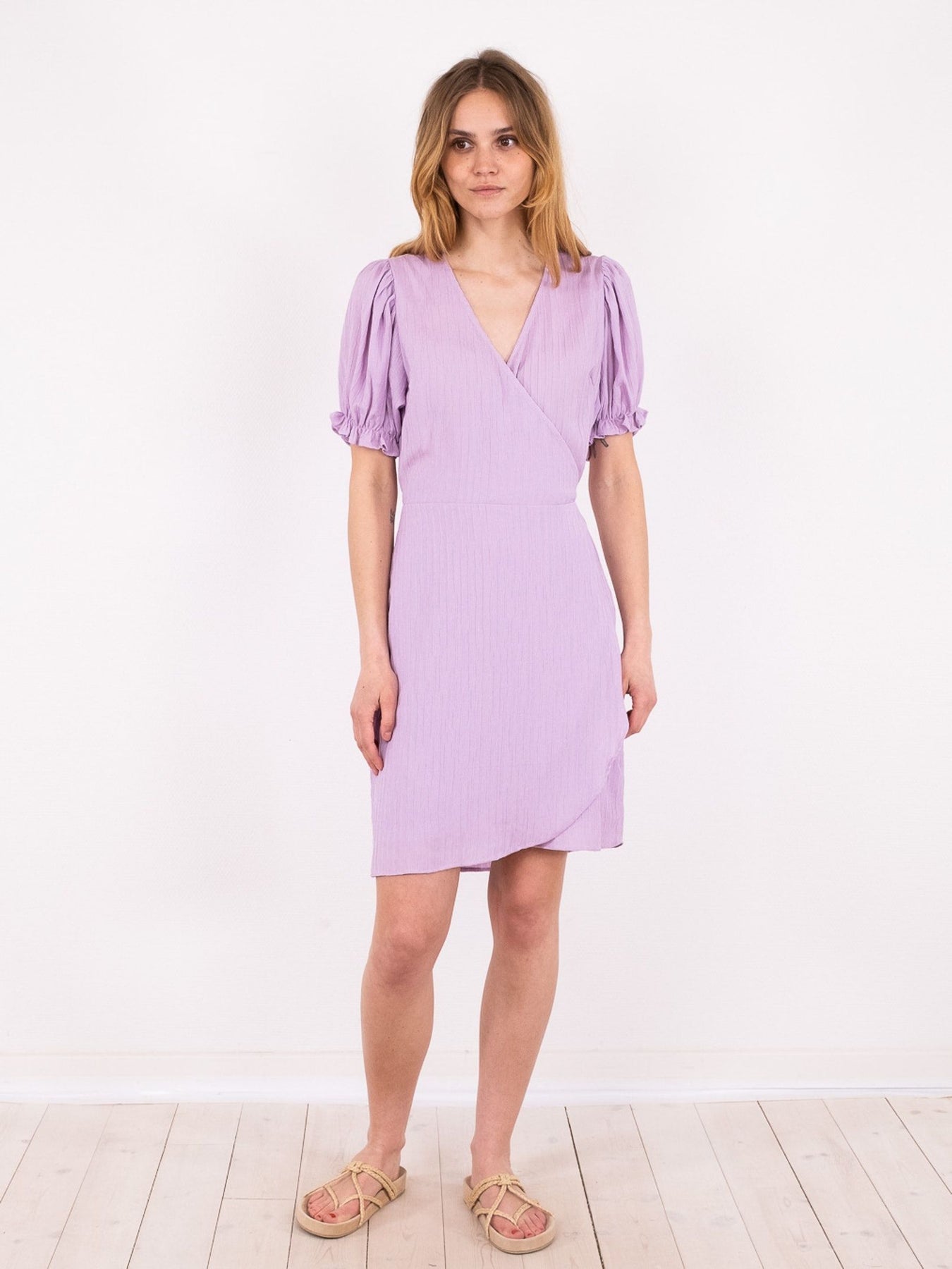 Spang Crepe Dress - Lavender