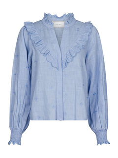 Degas Blouse - Light Blue
