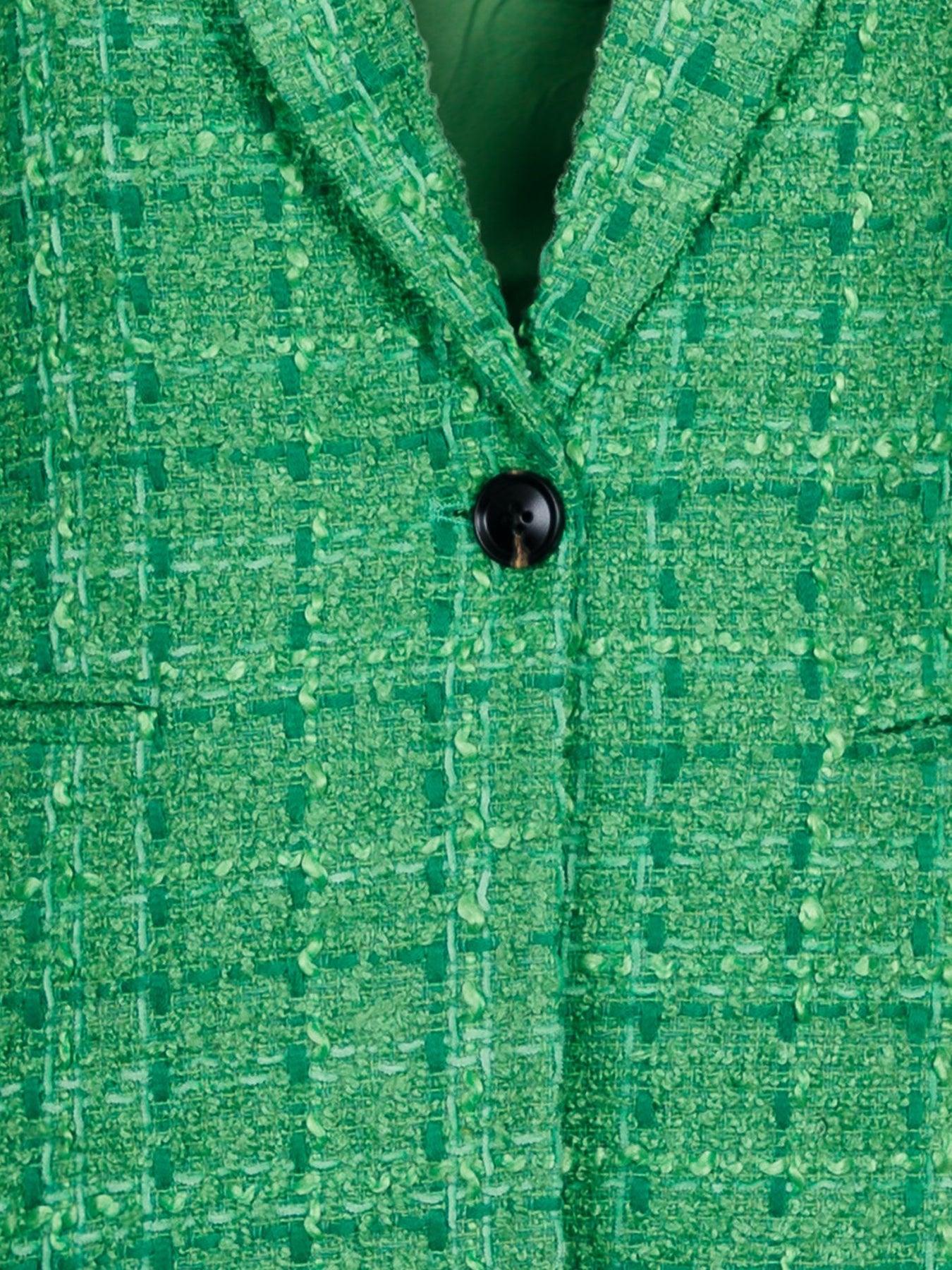 Avery Boucle Blazer - Green