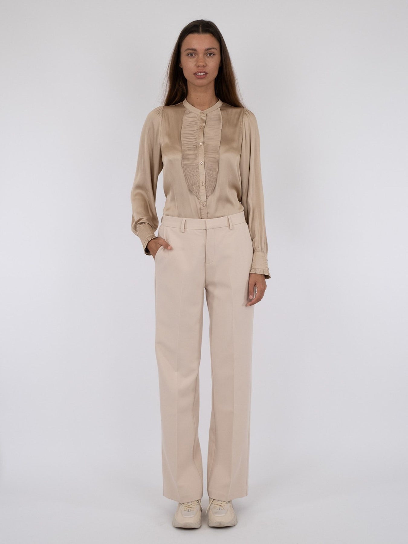 Zola Blouse - Sand