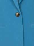 Avery Suit Blazer - Pool Blue