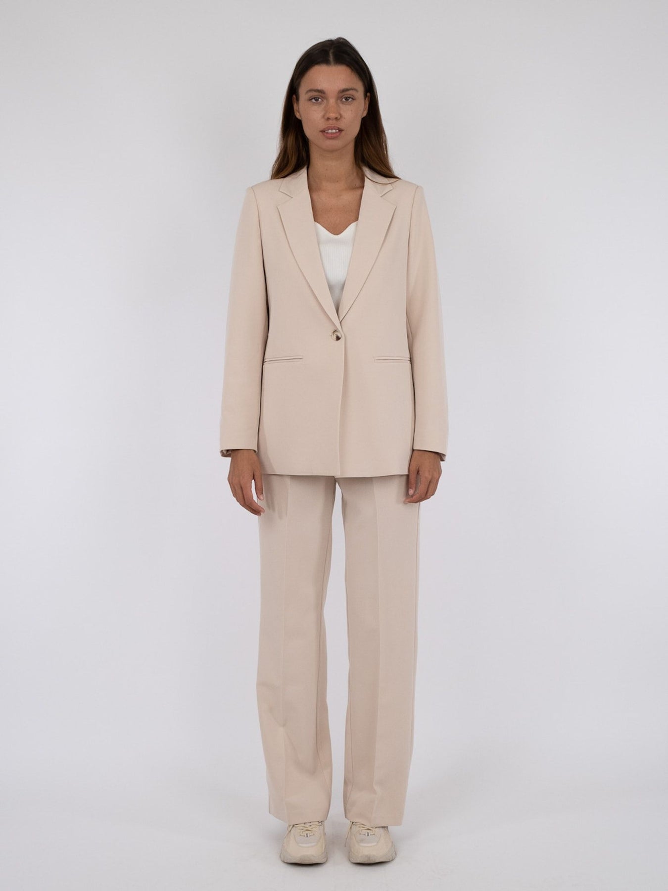 Avery Suit Blazer - Sand