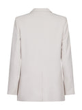 Avery Woven Blazer - Ivory
