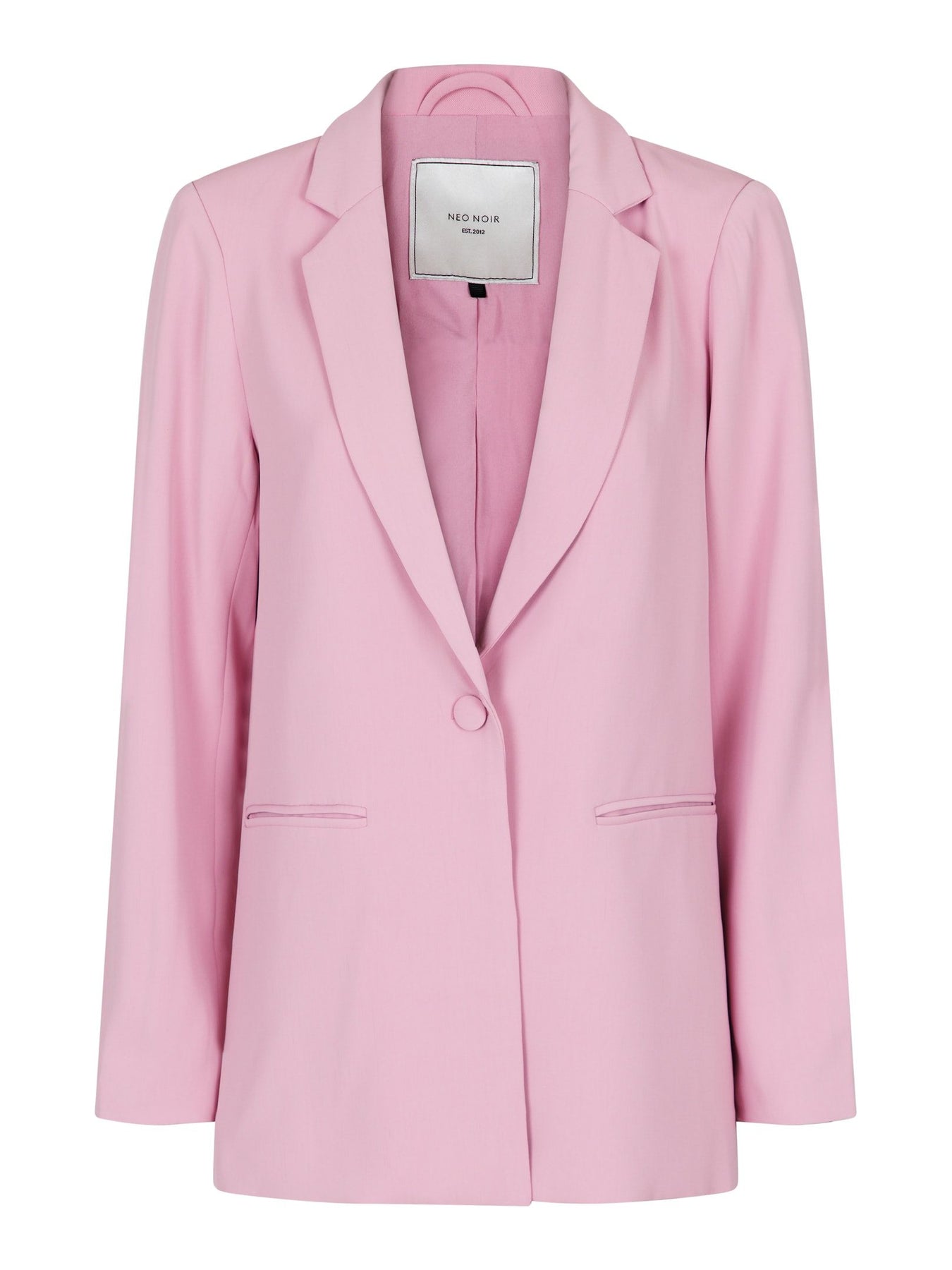 Avery Woven Blazer - Rose