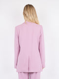 Avery Woven Blazer - Rose