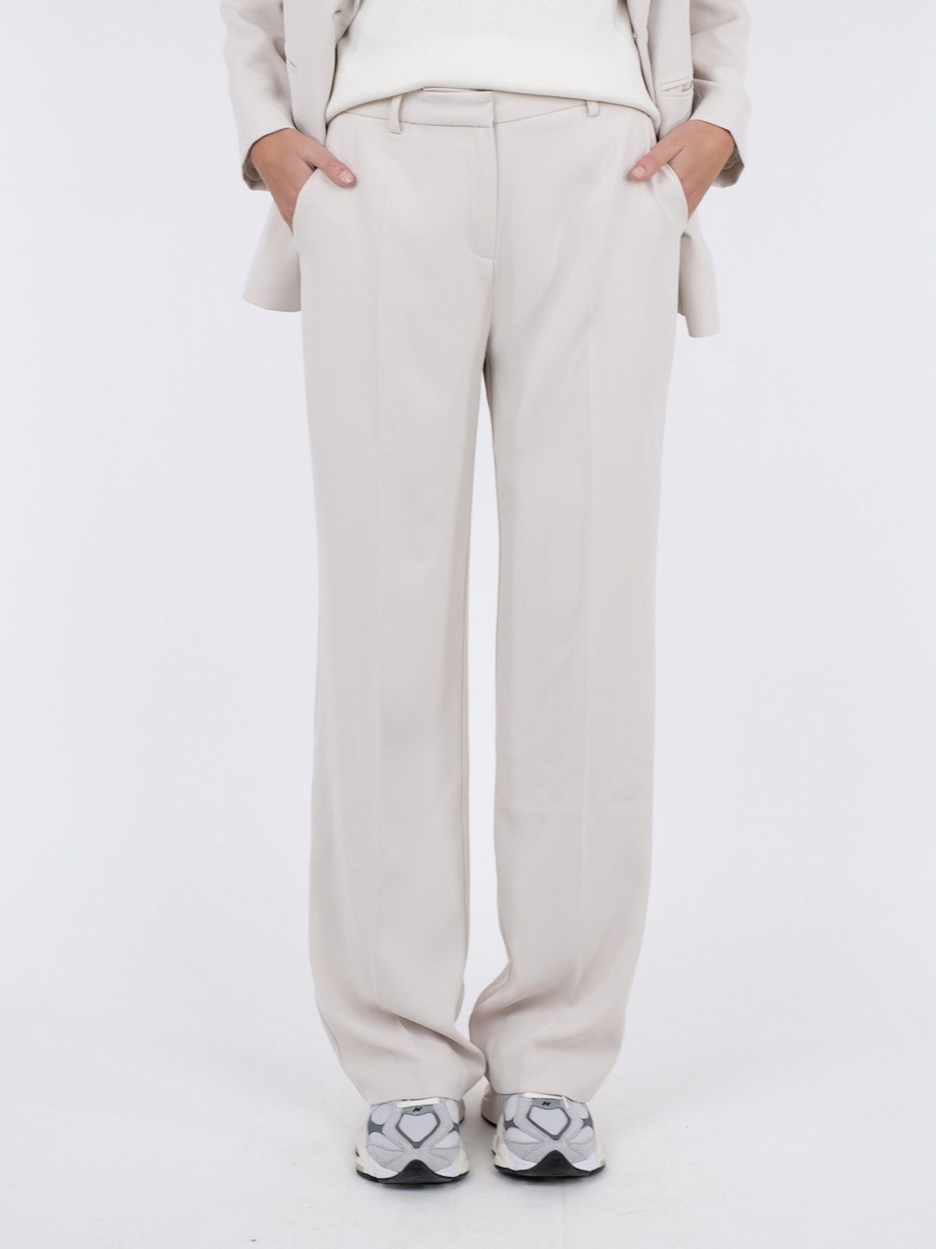 Alice Woven Pants - Ivory