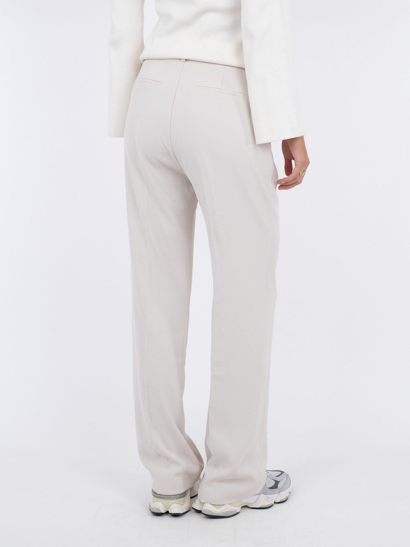 Alice Woven Pants - Ivory