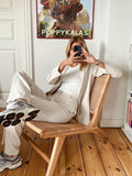 Alice Woven Pants - Ivory