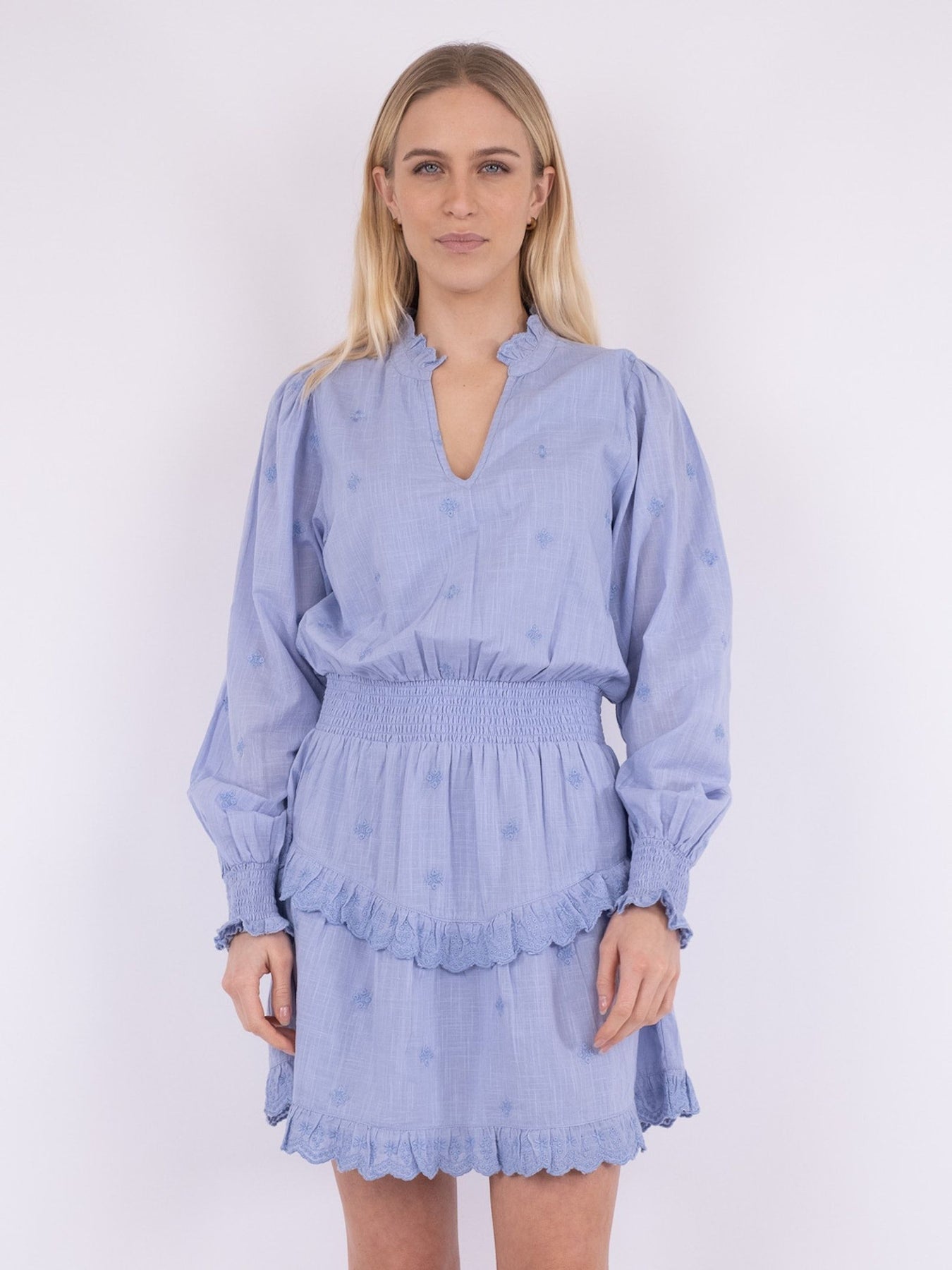 Porto Dress - Ljusblå