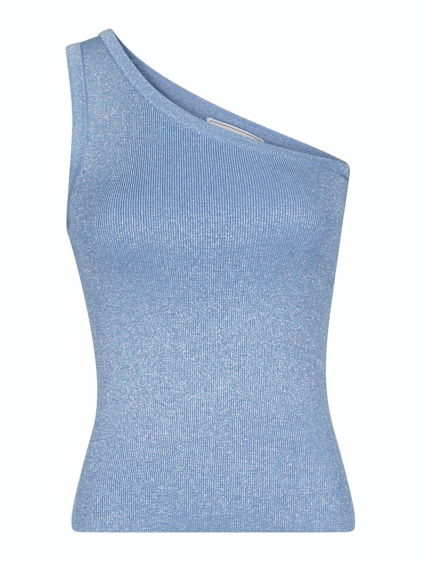 Clementine Glitter Knit Top - Light Blue