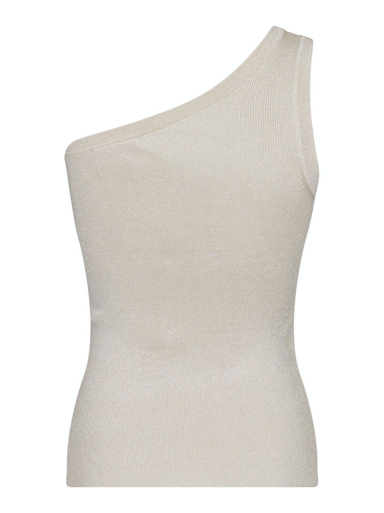Clementine Glitter Knit Top - Champagne