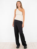 Clementine Glitter Knit Top - Champagne