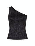 Clementine Glitter Knit Top - Black