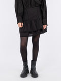 Sander Dobby Stitch Skirt - Black