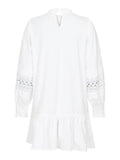 Katja Embroidery Dress - White