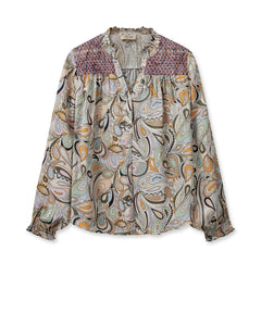 Detta Arzu Blouse - Smoke Green