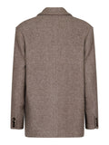 Gaby Twill Blazer - Sand Melange
