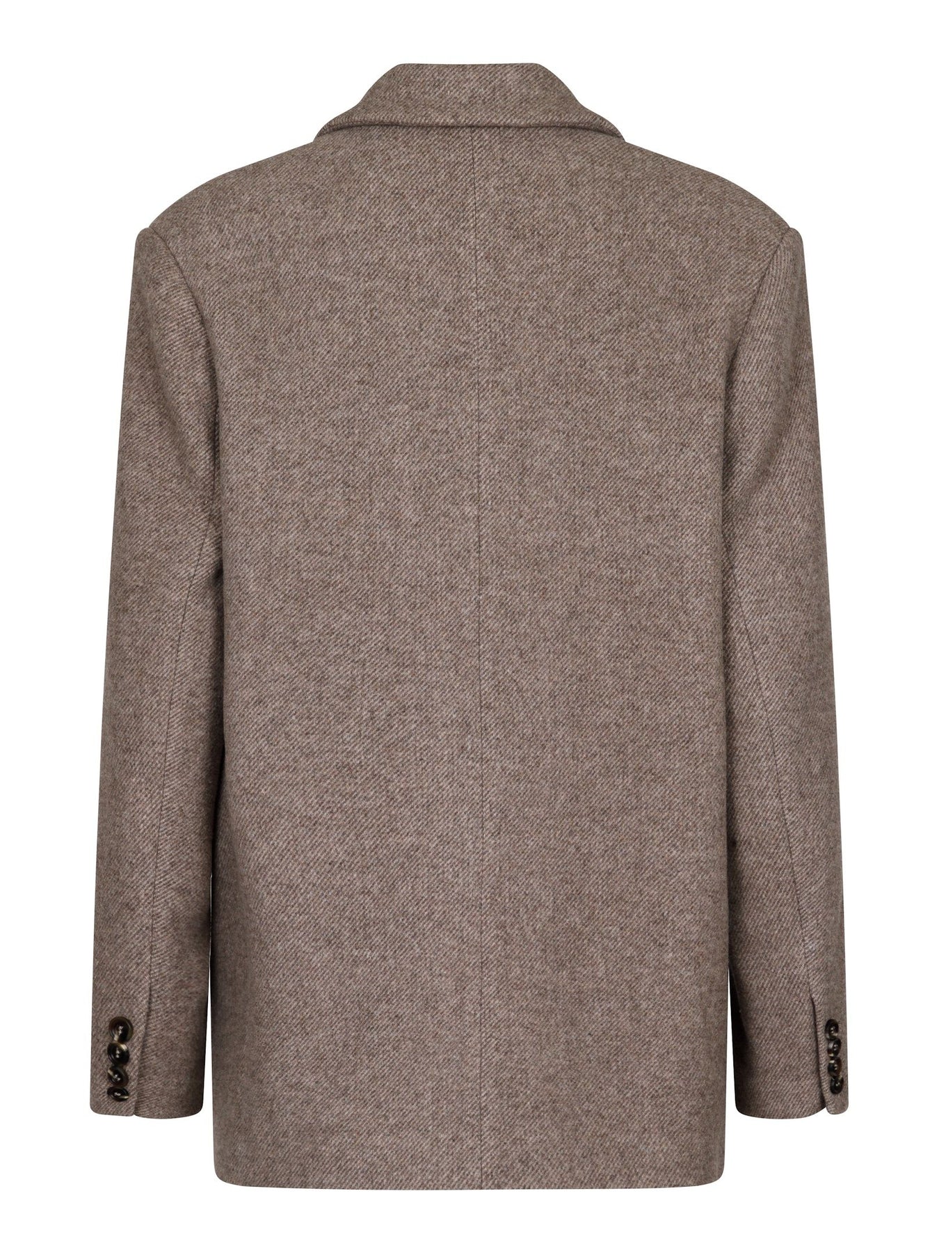 Gaby Twill Blazer - Sand Melange