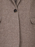 Gaby Twill Blazer - Sand Melange