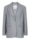 Gaby Structure Blazer - Grey Melange