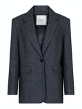 Gaby Structure Blazer - Dark Grey