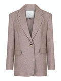 Gaby Structure Blazer - Sand Melange