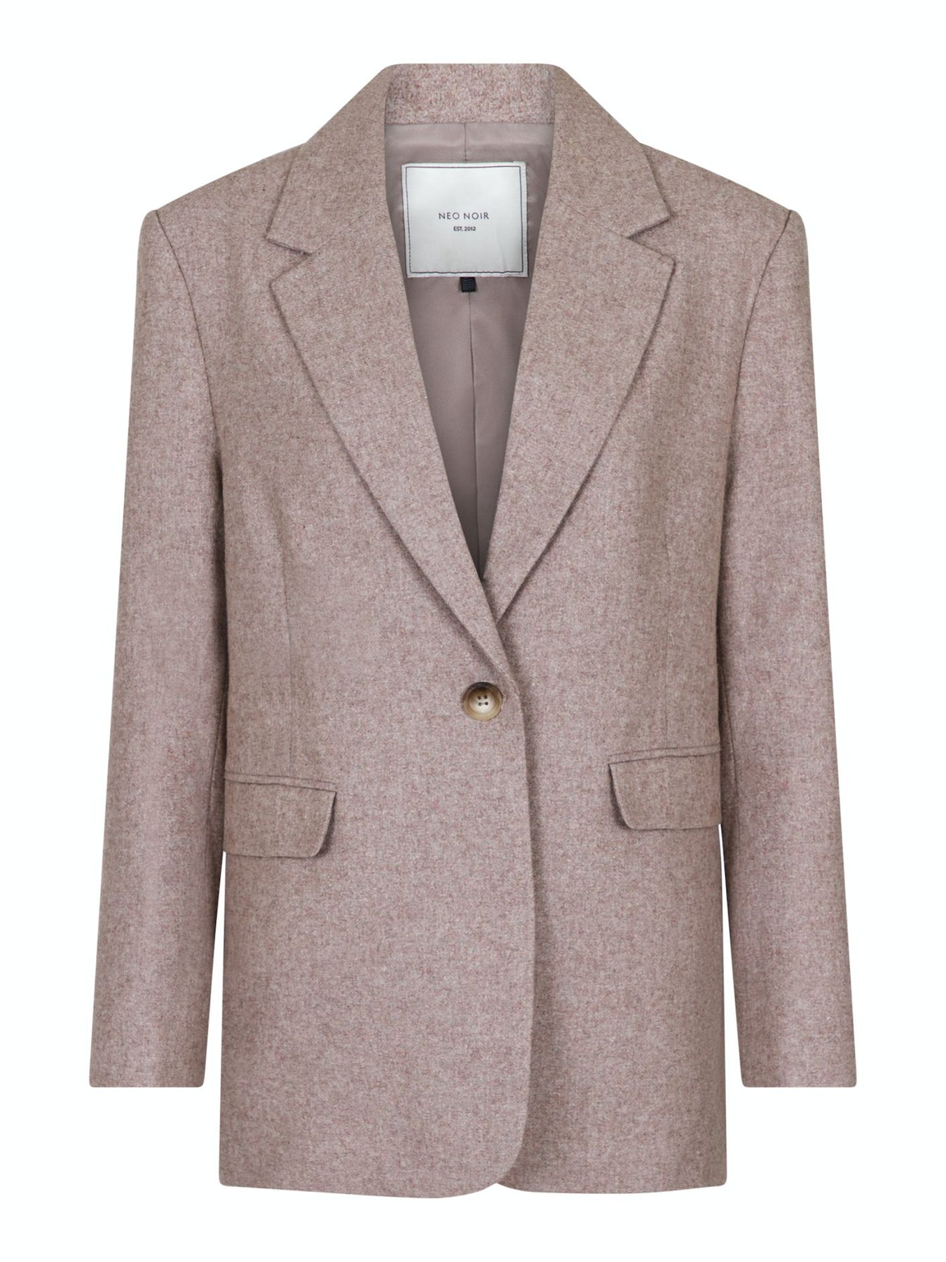 Gaby Structure Blazer - Sand Melange