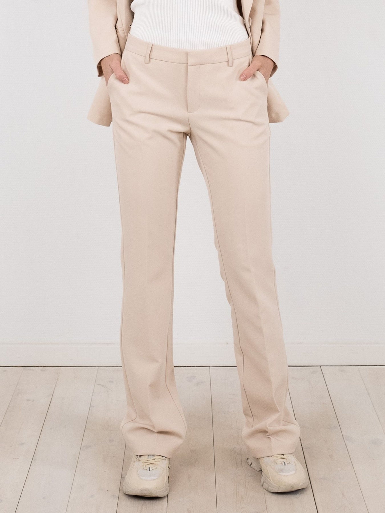 Cassie Suit Pants - Sand