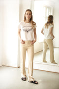 Cassie Suit Pants - Sand
