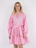 Debbie Poplin Dress - Rose