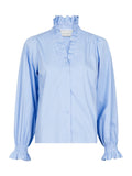 Brielle Stripe Shirt - Light Blue