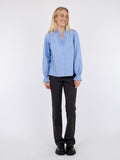 Brielle Stripe Shirt - Light Blue