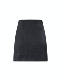 Missa Heavy Sateen Skirt - Black