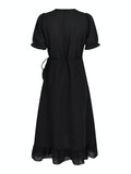 Marietta Linen Dress - Black