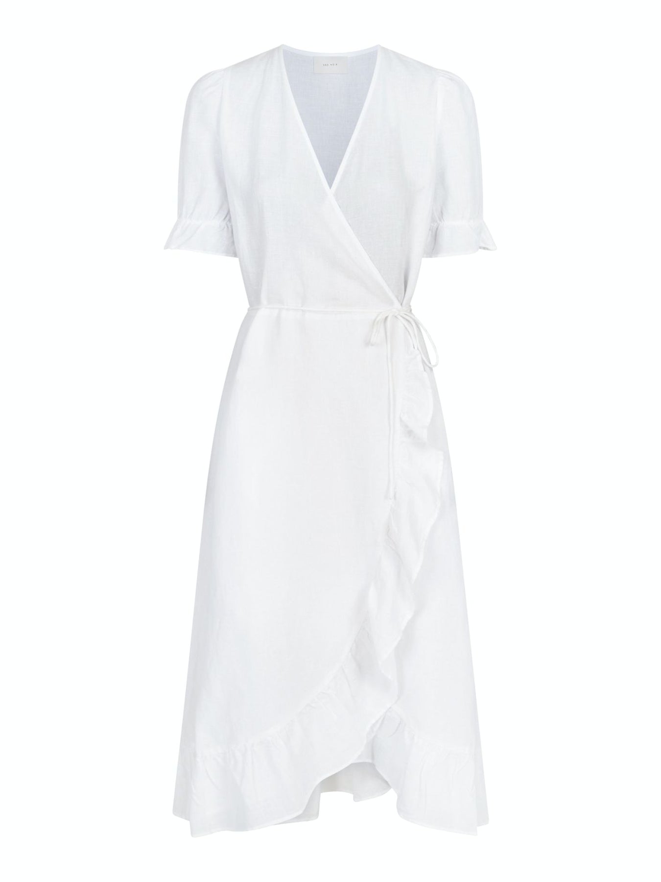 Marietta Linen Dress - White
