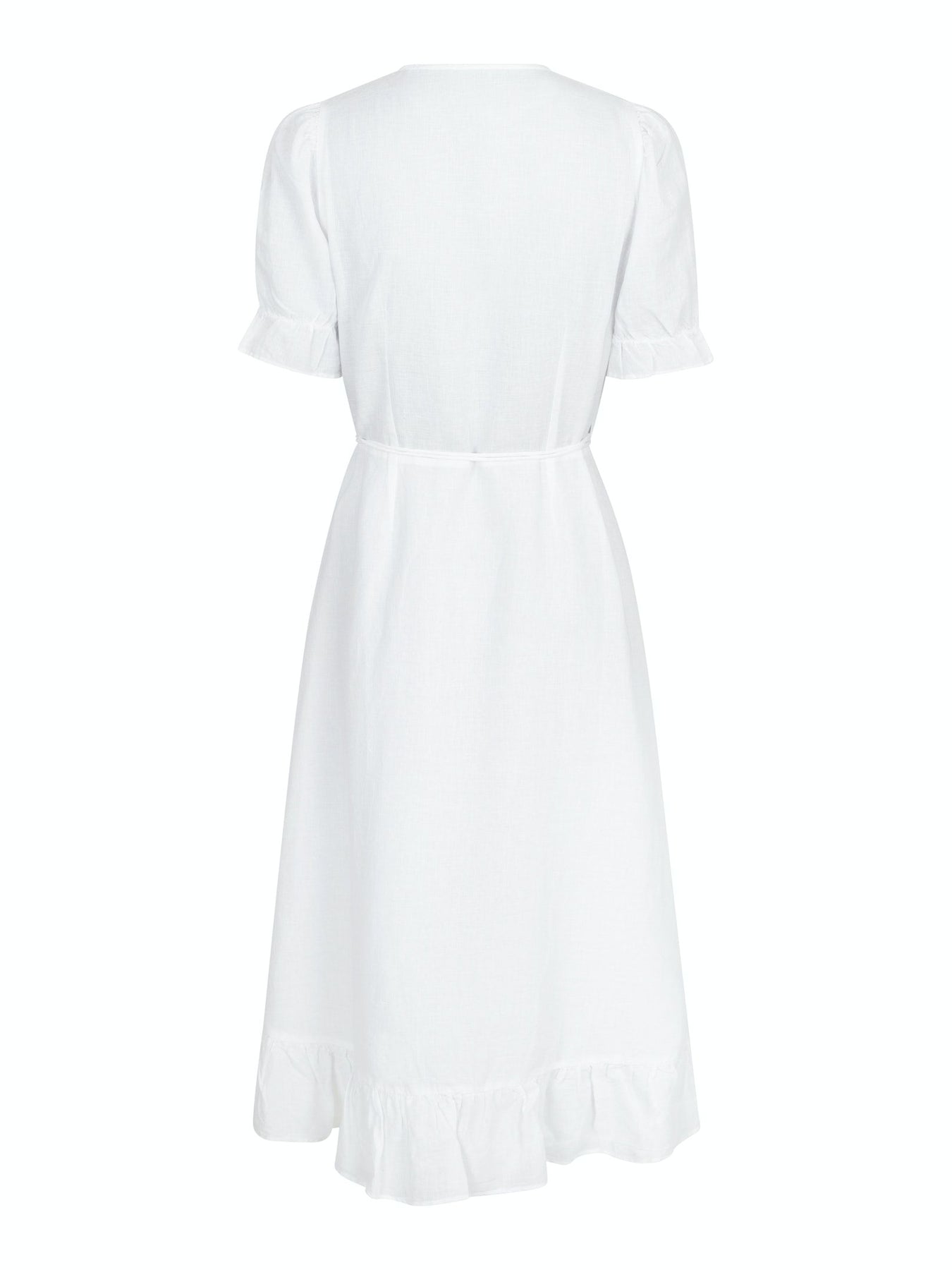 Marietta Linen Dress - White
