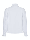 Brielle Solid Shirt - White